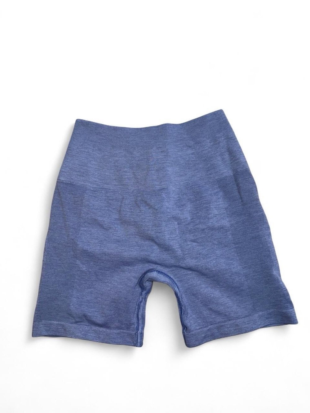 Alphalete Seamless Scrunch Butt Biker Shorts Women’s XS Blue High Waisted Gym